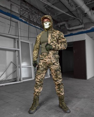 Мужской тактический костюм пиксель 3в1 убакс китель штаны 86224 фото