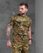 Чоловічий літній тактичний костюм мультикам комплект шорти та футболка 87124 фото 4
