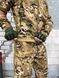 Чоловічий тактичний костюм демісезонний софтшелл мультикам на флісі 50784 фото 7
