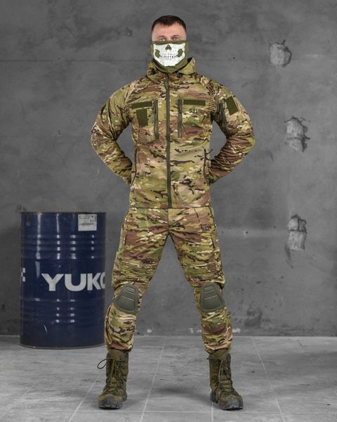 Тактичний костюм мультикам з наколінниками та посиленими вставками на ліктях 85878 фото
