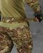 Чоловічий тактичний костюм мультикам з наколінниками та налокітниками 13856 фото 5