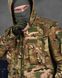 Чоловічий посилений тактичний костюм мультикам з наколінниками, налокітниками та подушками на плечах 83961 фото 13