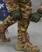 Чоловічий посилений тактичний костюм літній мультикам з наколінниками налокітниками і наплічниками 87182 фото 9