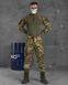 Чоловічий тактичний літній костюм мультикам убакс та штани 16768 фото 2